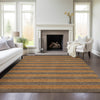 Piper Looms Chantille Stripes ACN530 Fudge Area Rug