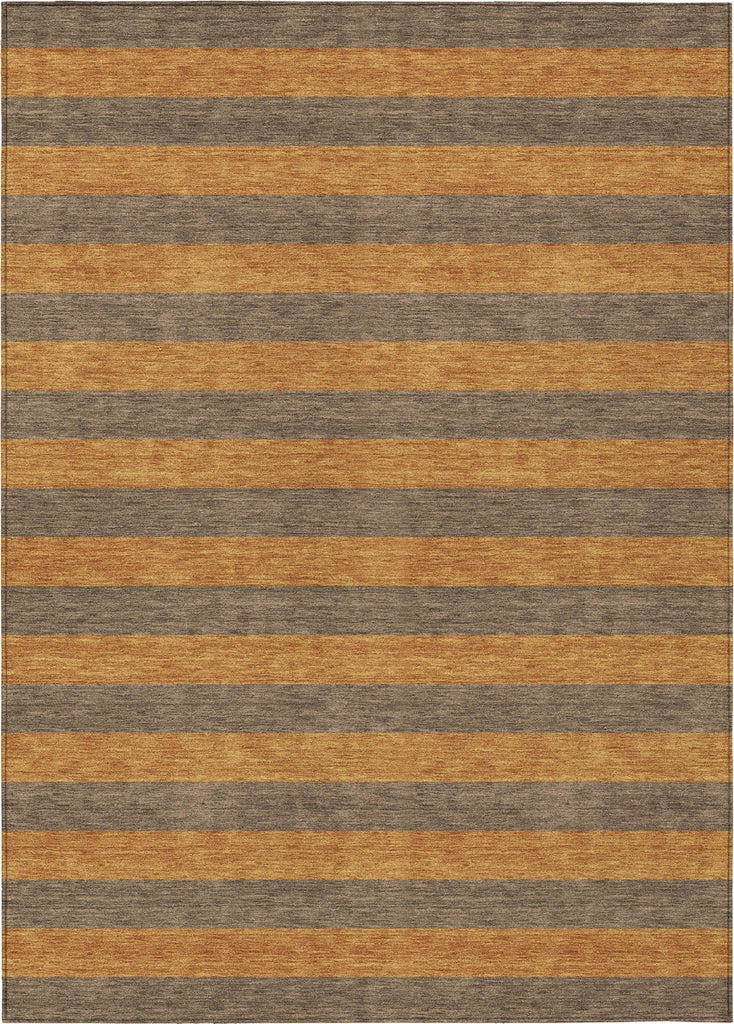 Piper Looms Chantille Stripes ACN530 Fudge Area Rug