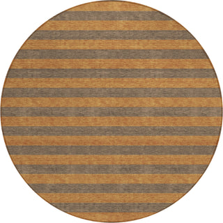 Piper Looms Chantille Stripes ACN530 Fudge Area Rug