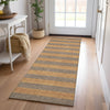 Piper Looms Chantille Stripes ACN530 Fudge Area Rug