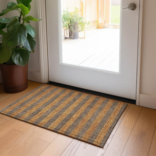 Piper Looms Chantille Stripes ACN530 Fudge Area Rug