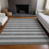 Piper Looms Chantille Stripes ACN530 Granite Area Rug