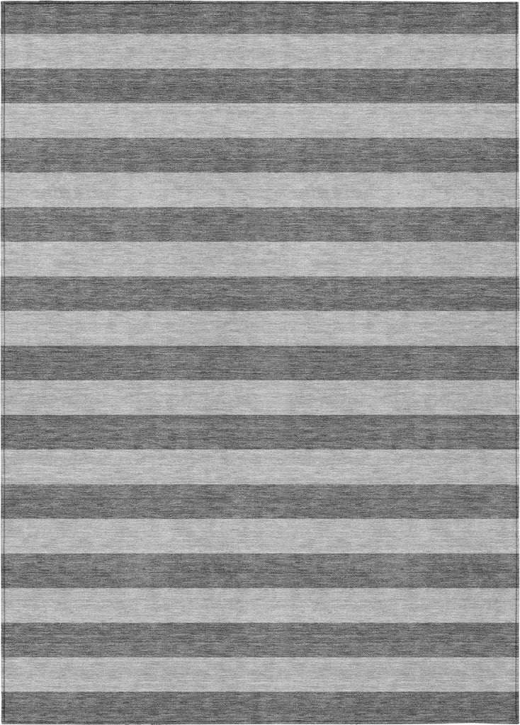 Piper Looms Chantille Stripes ACN530 Granite Area Rug