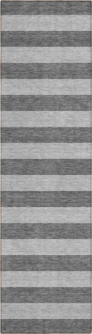 Piper Looms Chantille Stripes ACN530 Granite Area Rug