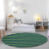 Piper Looms Chantille Stripes ACN530 Navy Area Rug