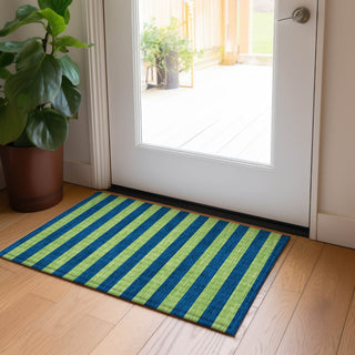 Piper Looms Chantille Stripes ACN530 Navy Area Rug