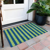 Piper Looms Chantille Stripes ACN530 Navy Area Rug