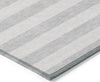 Piper Looms Chantille Stripes ACN530 Pewter Area Rug