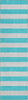 Piper Looms Chantille Stripes ACN530 Turquoise Area Rug