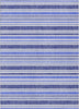 Piper Looms Chantille Stripes ACN531 Blue Area Rug