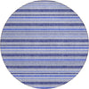 Piper Looms Chantille Stripes ACN531 Blue Area Rug