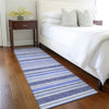 Piper Looms Chantille Stripes ACN531 Blue Area Rug