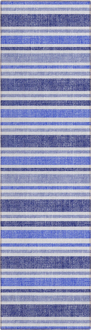 Piper Looms Chantille Stripes ACN531 Blue Area Rug