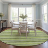 Piper Looms Chantille Stripes ACN531 Fern Area Rug