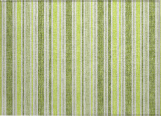 Piper Looms Chantille Stripes ACN531 Fern Area Rug