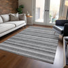 Piper Looms Chantille Stripes ACN531 Gray Area Rug