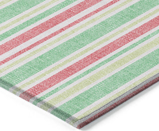 Piper Looms Chantille Stripes ACN531 Green Area Rug