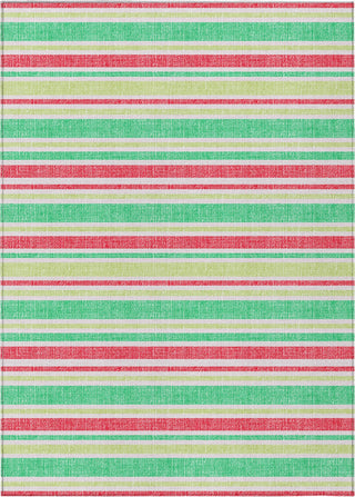 Piper Looms Chantille Stripes ACN531 Green Area Rug