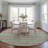 Piper Looms Chantille Stripes ACN531 Green Area Rug