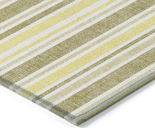 Piper Looms Chantille Stripes ACN531 Khaki Area Rug