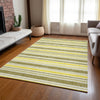 Piper Looms Chantille Stripes ACN531 Khaki Area Rug