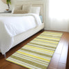 Piper Looms Chantille Stripes ACN531 Khaki Area Rug