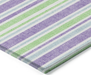 Piper Looms Chantille Stripes ACN531 Lime Area Rug