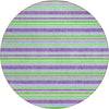 Piper Looms Chantille Stripes ACN531 Lime Area Rug