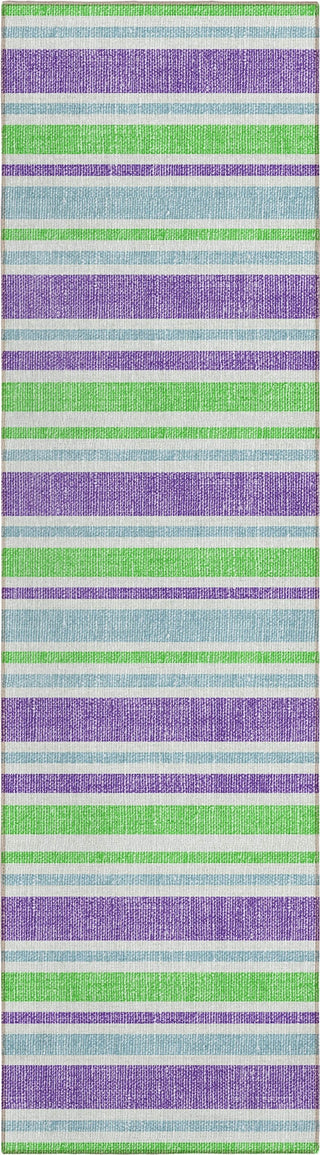 Piper Looms Chantille Stripes ACN531 Lime Area Rug