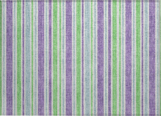 Piper Looms Chantille Stripes ACN531 Lime Area Rug