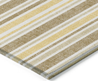 Piper Looms Chantille Stripes ACN531 Mocha Area Rug