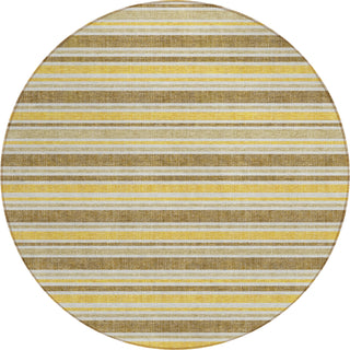 Piper Looms Chantille Stripes ACN531 Mocha Area Rug