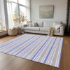 Piper Looms Chantille Stripes ACN531 Navy Area Rug