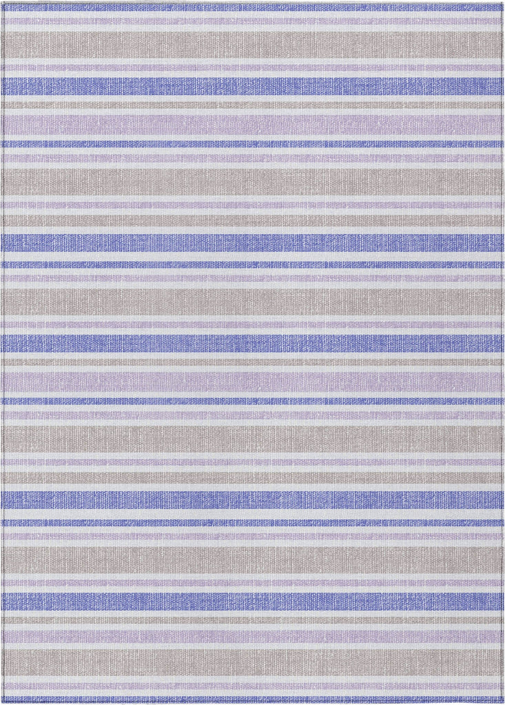 Piper Looms Chantille Stripes ACN531 Navy Area Rug