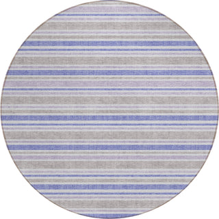 Piper Looms Chantille Stripes ACN531 Navy Area Rug