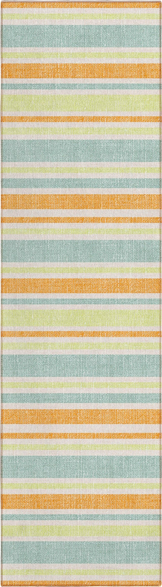 Piper Looms Chantille Stripes ACN531 Orange Area Rug