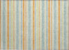 Piper Looms Chantille Stripes ACN531 Orange Area Rug