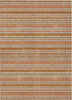 Piper Looms Chantille Stripes ACN531 Paprika Area Rug