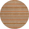 Piper Looms Chantille Stripes ACN531 Paprika Area Rug