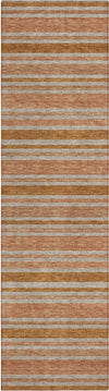 Piper Looms Chantille Stripes ACN531 Paprika Area Rug