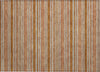 Piper Looms Chantille Stripes ACN531 Paprika Area Rug