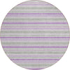 Piper Looms Chantille Stripes ACN531 Pearl Area Rug