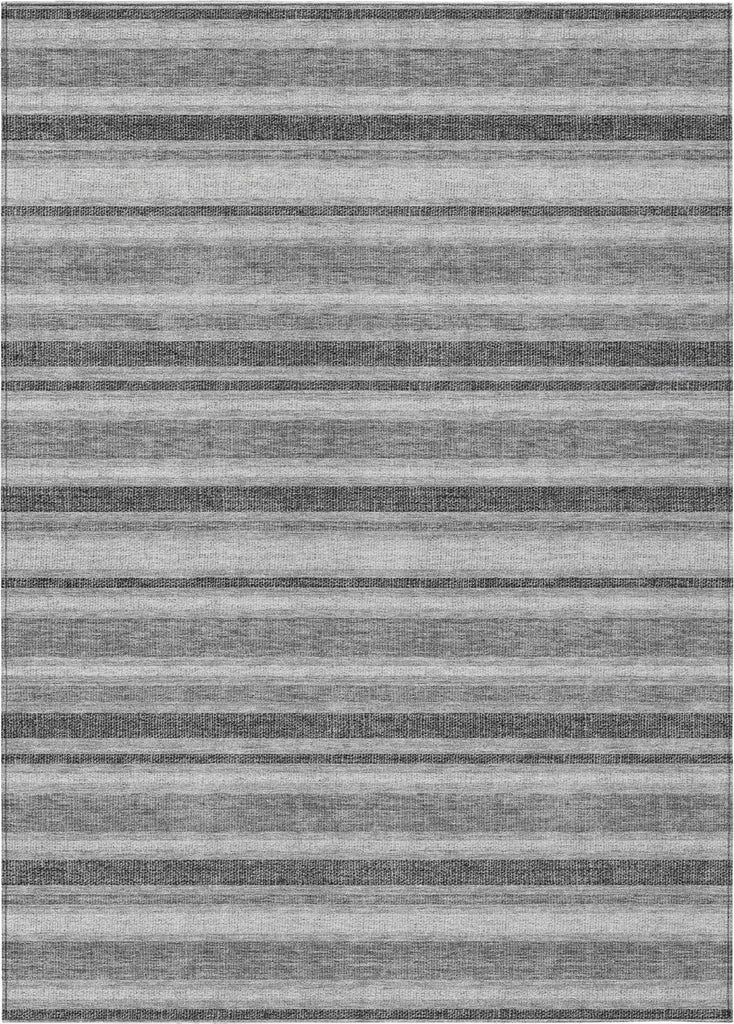 Piper Looms Chantille Stripes ACN531 Silver Area Rug