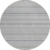 Piper Looms Chantille Stripes ACN531 Silver Area Rug