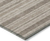 Piper Looms Chantille Stripes ACN531 Taupe Area Rug