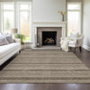 Piper Looms Chantille Stripes ACN531 Taupe Area Rug