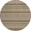 Piper Looms Chantille Stripes ACN531 Taupe Area Rug