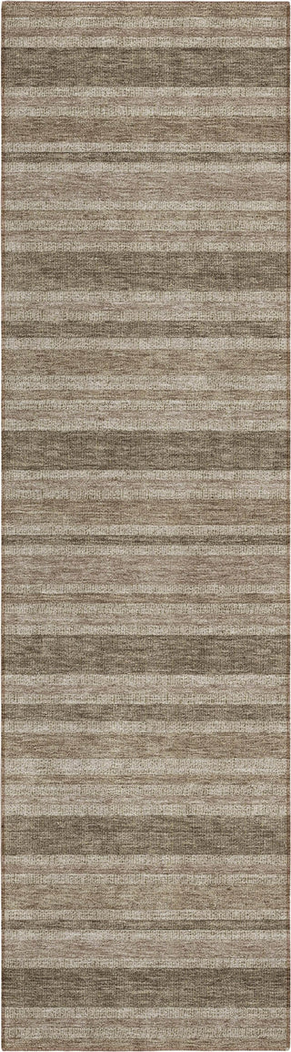 Piper Looms Chantille Stripes ACN531 Taupe Area Rug