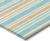 Piper Looms Chantille Stripes ACN531 Teal Area Rug