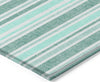 Piper Looms Chantille Stripes ACN531 Turquoise Area Rug